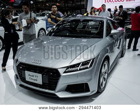 Audi Tt Coupe On Display In Bangkok International Motor Show 2018 At Impact Arena Exhibition Muangth