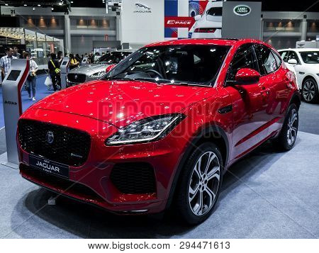New Jaguar E-pace A On Display In Bangkok International Motor Show 2018 At Impact Arena Exhibition M