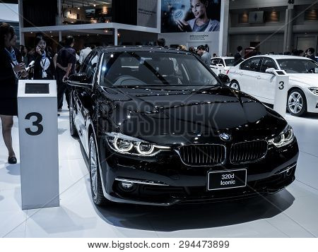 Bmw 320D Iconic On Display In Bangkok International Motor Show 2018 At Impact Arena Exhibition Muang