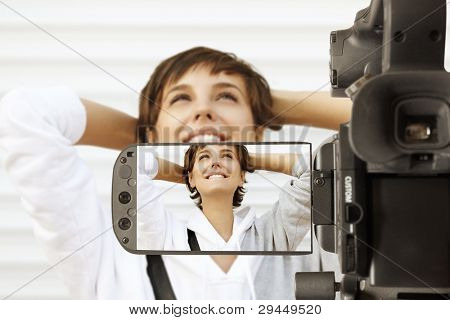 영화 전문 캠코더와 함께 복용