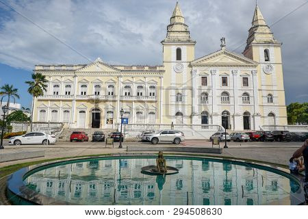 The Cathedral Victoria At Sao Luis Do Maranhao, Brazil