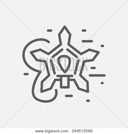 Maryland Icon Line Symbol. Isolated  Illustration Of Maryland Icon Sign Concept For Your Web Site Mo
