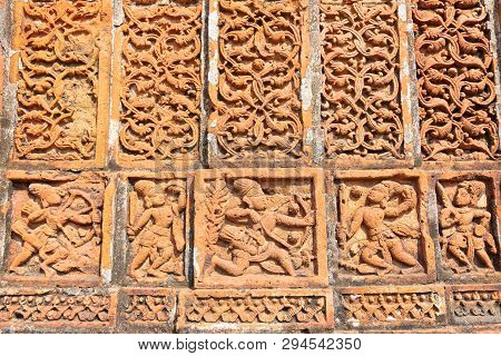 Famous Terracotta (fired Clay Of A Brownish-red Colour, Used As Ornamental Building Material) Artwor