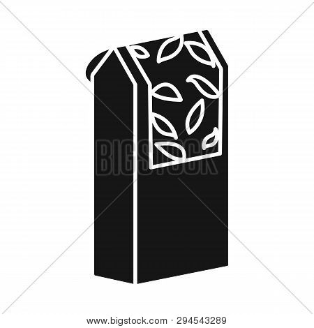 Vector Design Of Box And Tea Sign. Collection Of Box And Homeopathy Stock Vector Illustration.