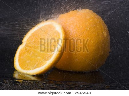 saftige orange