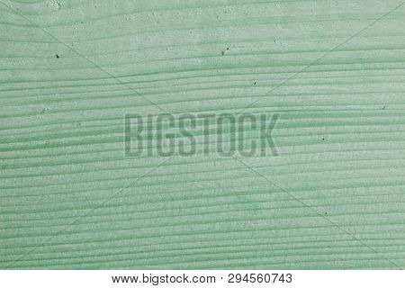 Green Mint Painted Wood Board Texture And Background. Green Mint Natural Wooden Background. Aged Woo