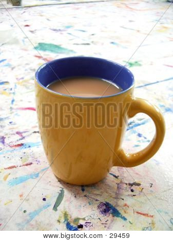 Kunstnere kaffepause