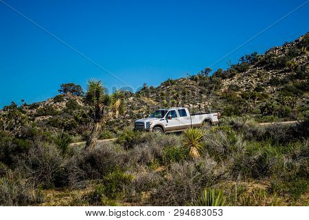 The Famous Off-road Ford Vehicle In Joshua Tree National Park
