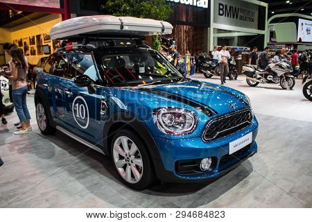 Mini Countryman On Display In Bangkok International Motor Expo 2018.