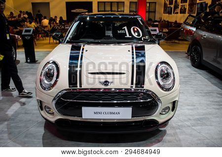 Mini Clubman On Display In Bangkok International Motor Expo 2018.