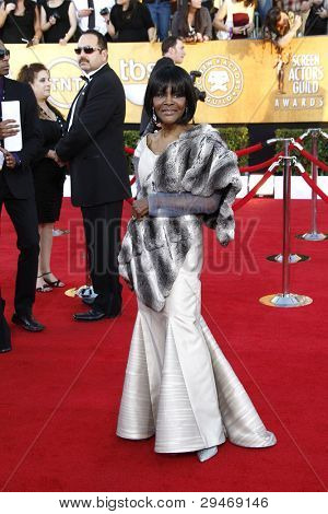 LOS ANGELES, CA - JAN 29: Cicely Tyson op de 18e jaarlijkse Screen acteur Guild Awards in het heiligdom Au
