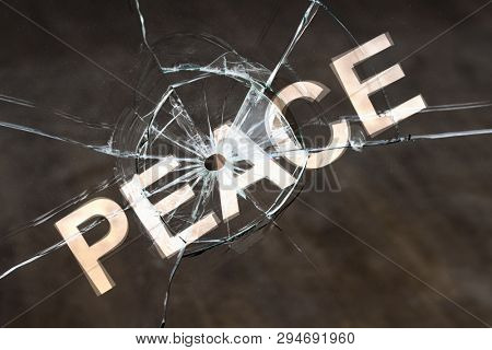 The concept of a fragile peace, disturbing the peace and civil commotion. Danger of hostility and war
