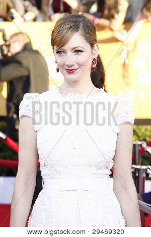 LOS ANGELES, CA - JAN 29: Judy Greer 18 roční Screen herec Guild Awards na svatyni Audi