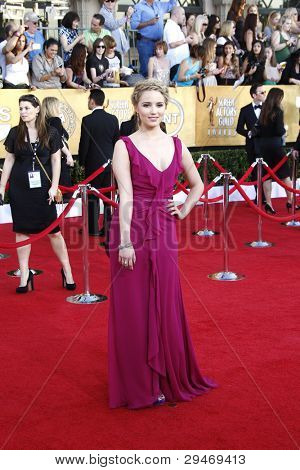 LOS ANGELES, CA - JAN 29: Diana Agron 18 årlige skærmen skuespiller Guild Awards på Shrine Aud