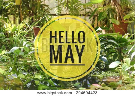 Banner Hello May. Image & Photo (Free Trial) | Bigstock