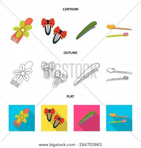 Vector Design Of Beauty And Fashion Icon. Collection Of Beauty And Female Vector Icon For Stock.