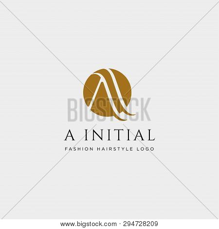 Premium Vector A Logo In Gold Color. Beautiful Logotype Design For Luxury Company Fashion Branding