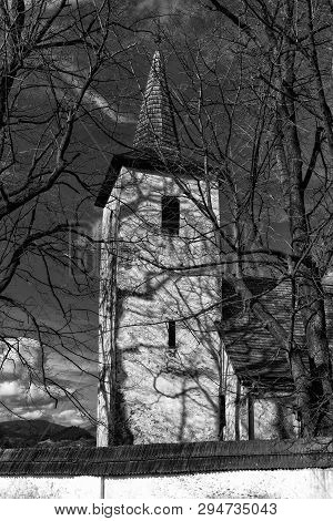 Ancient Gothic Church Of All Saints Ludrova, Slovakia