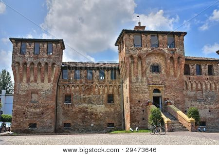 SchloÃŸ von Cento. Emilia-Romagna. Italien.