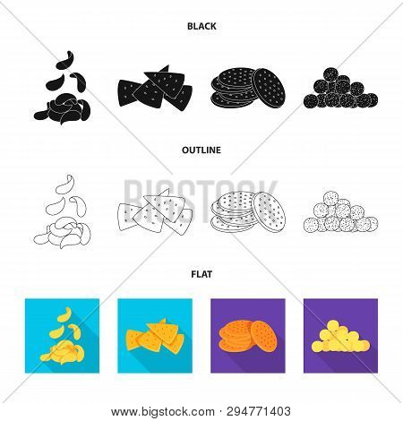 Vector Design Of Oktoberfest And Bar Sign. Collection Of Oktoberfest And Cooking Stock Vector Illust