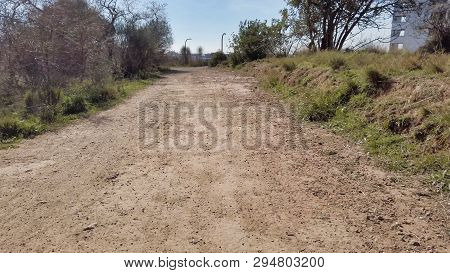 An Off Road Track For Trecking And Mountain Biking.