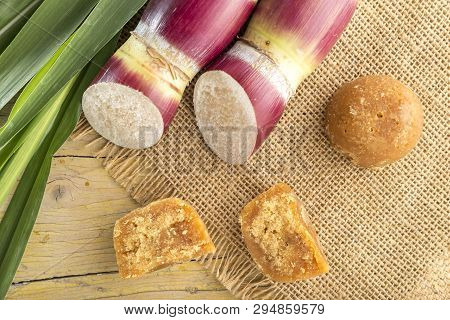 Sugar Cane And Panela, Colombia Traditional Sweet
