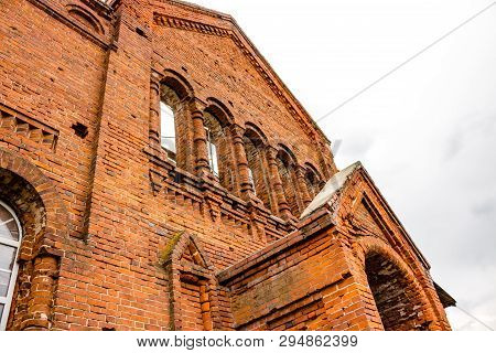 Trehsvyatskoe, Russia - May 2015: A Temple In Honor Of The Martyrs Guria, Samon And Aviv Beginning O