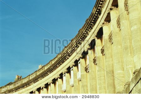 Royal Crescent i Bath, Avon, England