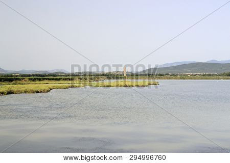 View Of The Pond Porto Botte, Masainas
