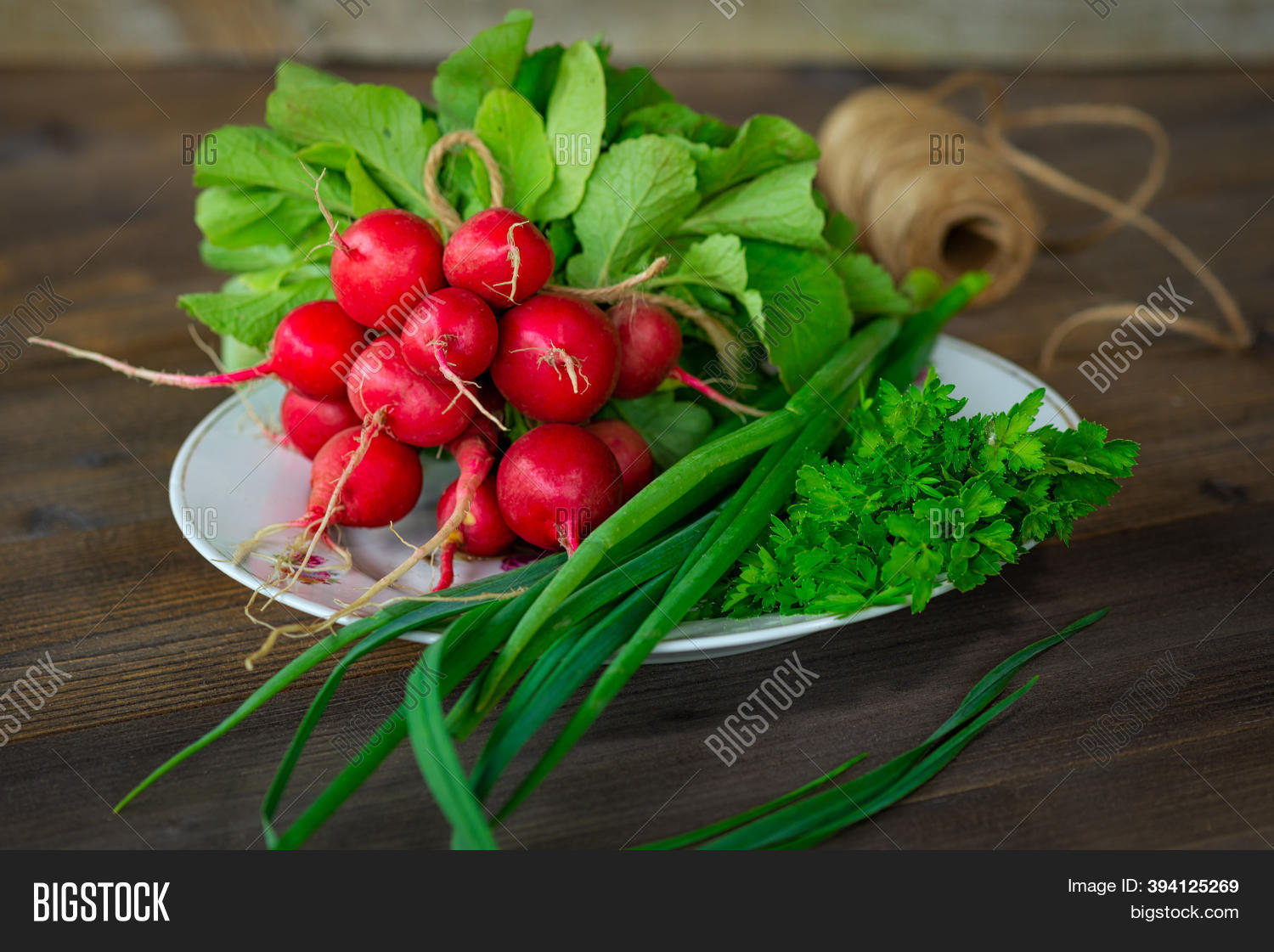 Fresh Radishes Lettuce Image & Photo (Free Trial) Bigstock
