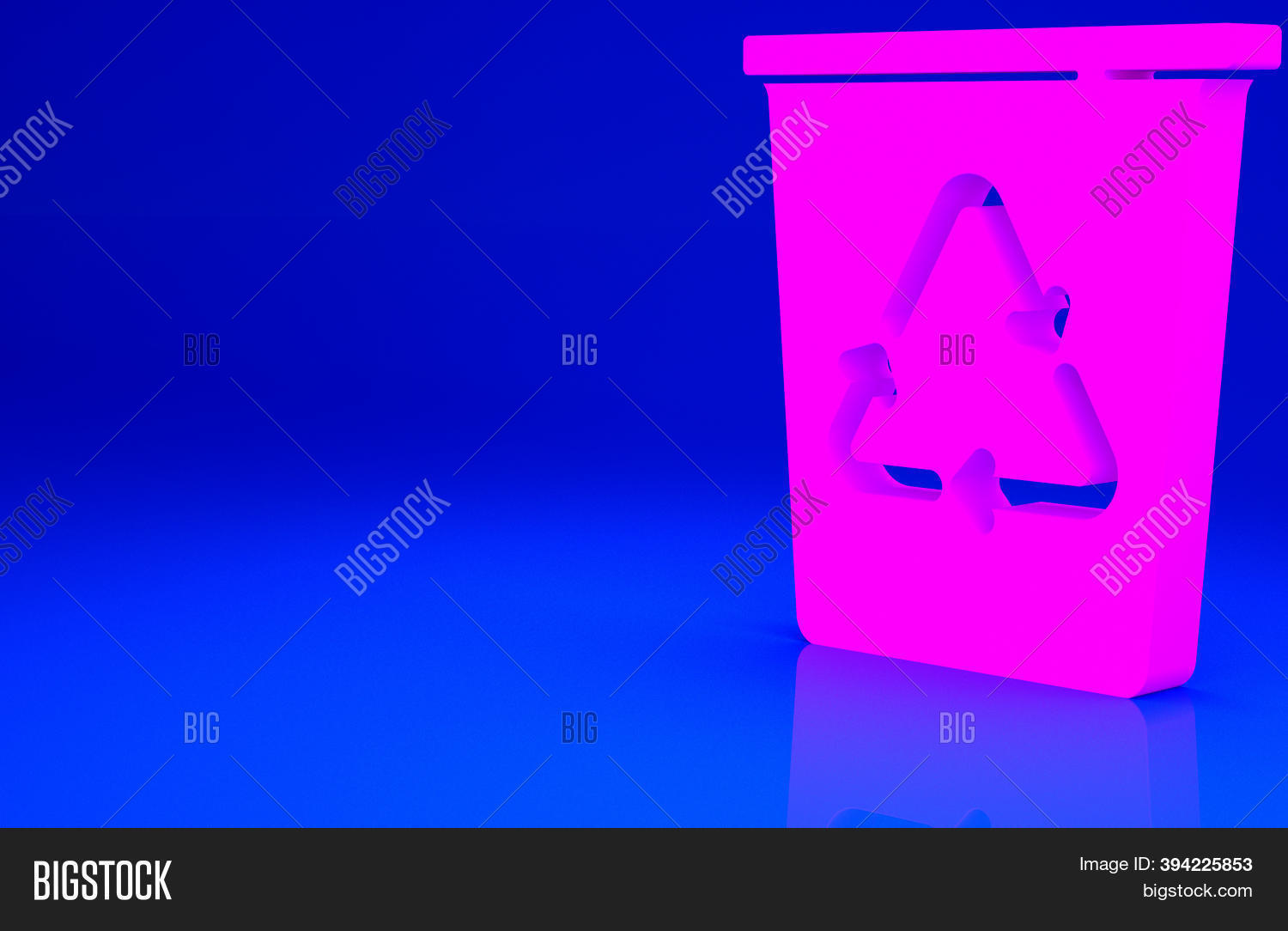 Pink Recycle Bin Image & Photo (Free Trial) | Bigstock