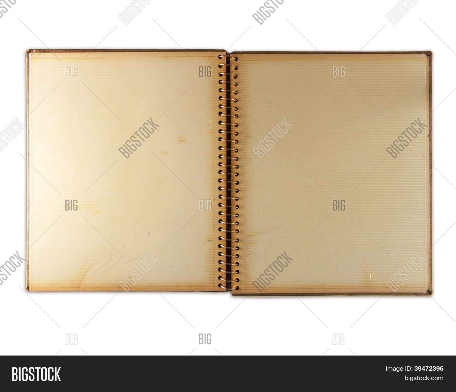 blank page 1960s photo