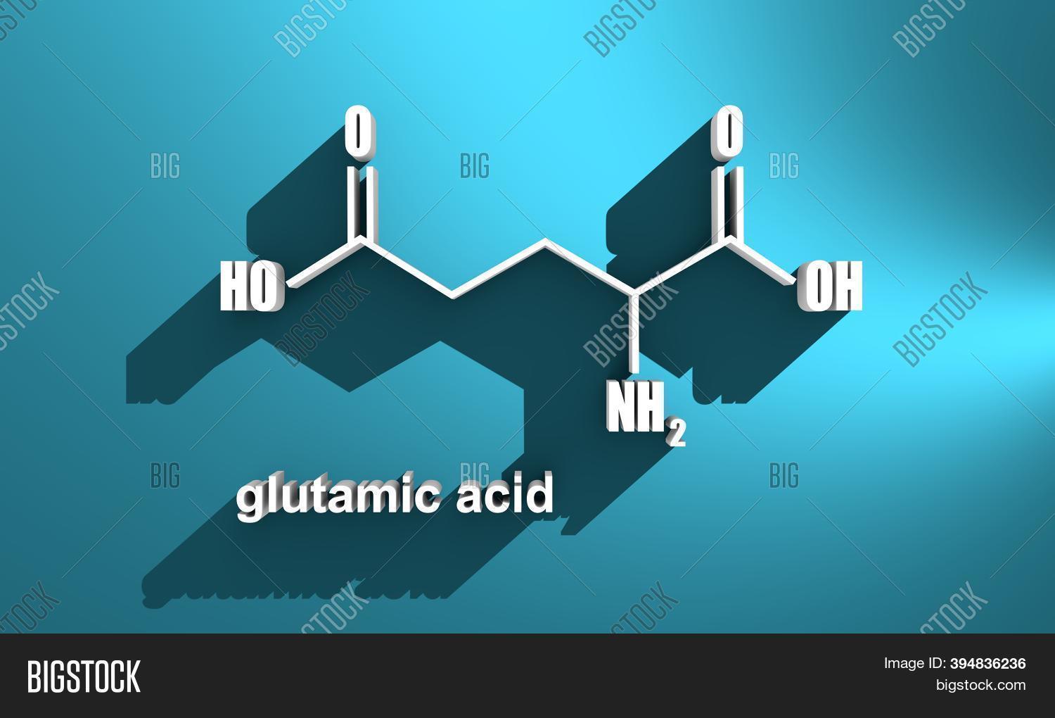 Amino Acid. Glutamic Image & Photo (Free Trial) Bigstock
