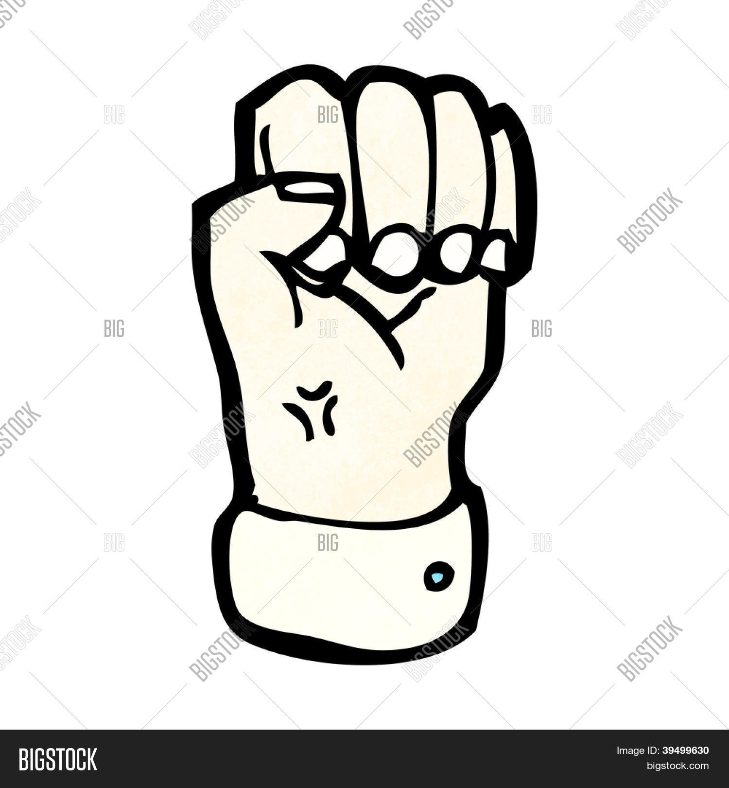 Dibujo De Puño Cerrado Mano Izquierda Con Gesto De Puño Cerrado PNG