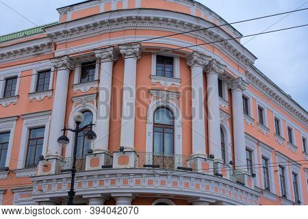 Russia, St. Petersburg 17,03,2019 Chicherin House - House Of Merchants Eliseev, Old House On Nevsky 