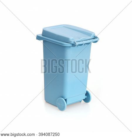 Separate Waste Bin Isolated On White Background