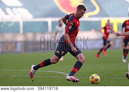 Genova, Italy. 08th November 2020. Mattia Bani Of Genoa Cfc During The Serie A Match Between Genoa C