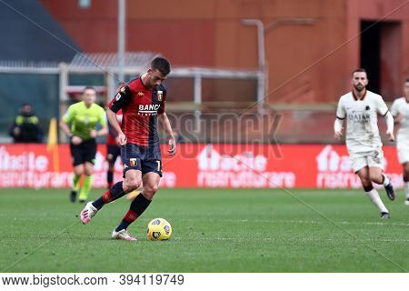 Genova, Italy. 08th November 2020. Mattia Bani Of Genoa Cfc During The Serie A Match Between Genoa C