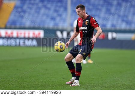 Genova, Italy. 08th November 2020. Lukas Lerager Of Genoa Cfc During The Serie A Match Between Genoa