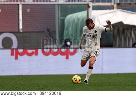 Genova, Italy. 08th November 2020. Borja Mayoral Of  As Roma During The Serie A Match Between Genoa 