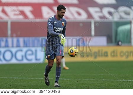 Genova, Italy. 08th November 2020. Mattia Perin Of Genoa Cfc During The Serie A Match Between Genoa 