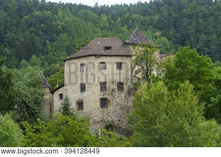 Medieval Castle Of Chiusa, Or Klausen, In The Isarco Valley, Bolzano Province, Trentino Alto Adige, 