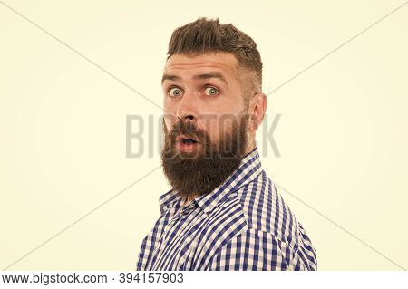 Are You Ready For Sale. Barbershop Master. Mustache From Barber. Mature Hipster Beard. Trendsetter H