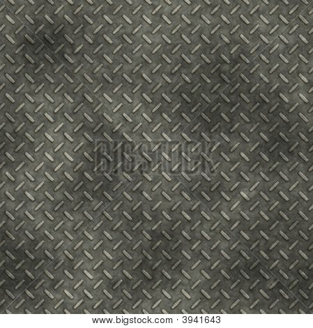 Diamond Plate verschmutzt