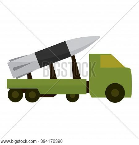 Isolated Missile Soldier Gun War Icon- Vector