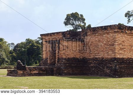 Part Of Muaro Jambi Temple Building In Province Of Jambi, Indonesia