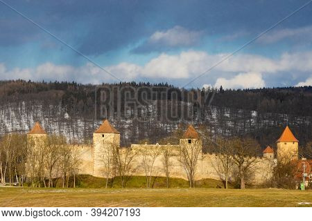 Veveri castle in South Moravia, Czech Republic