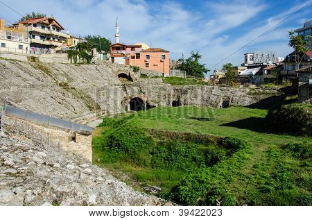 Durres, Albania-anfiteatro romano