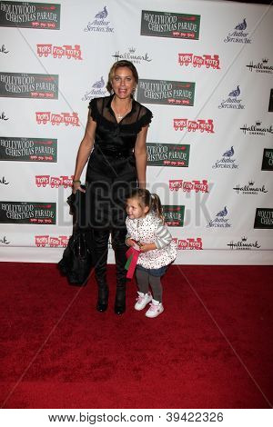 LOS ANGELES - NOV 25:  Arianne Zucker, Isabella Lowder arrives at the 2012 Hollywood Christmas Parade at Hollywood & Highland on November 25, 2012 in Los Angeles, CA