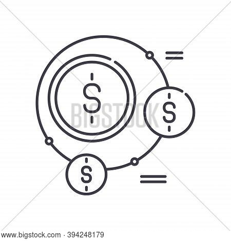 Asset Concept Icon, Linear Isolated Illustration, Thin Line Vector, Web Design Sign, Outline Concept